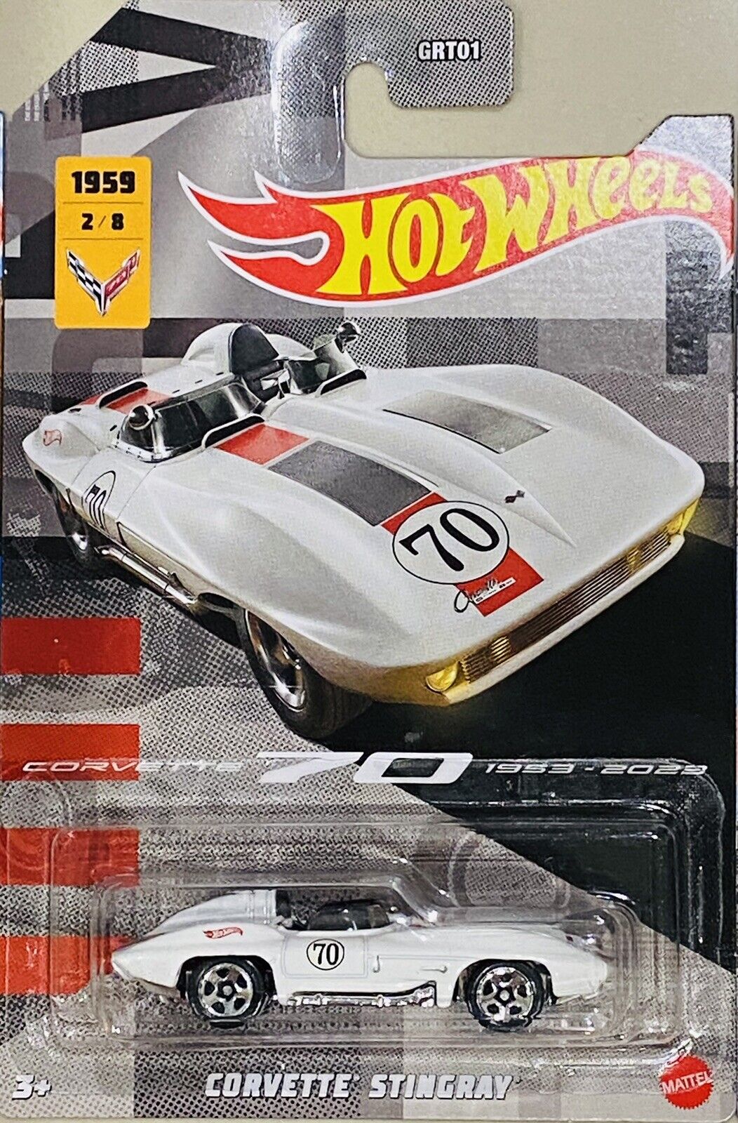 Hot Wheels 2022 Corvette 70TH Anniversary 1953-2023 Full Set of 8 RARE VHTF!