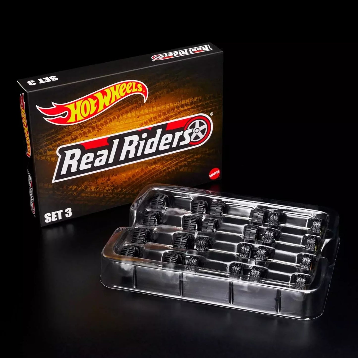 Hot Wheels Collectors RLC EXCLUSIVE REAL RIDERS WHEEL PACKS SET 3 OFF-ROAD 12 PR