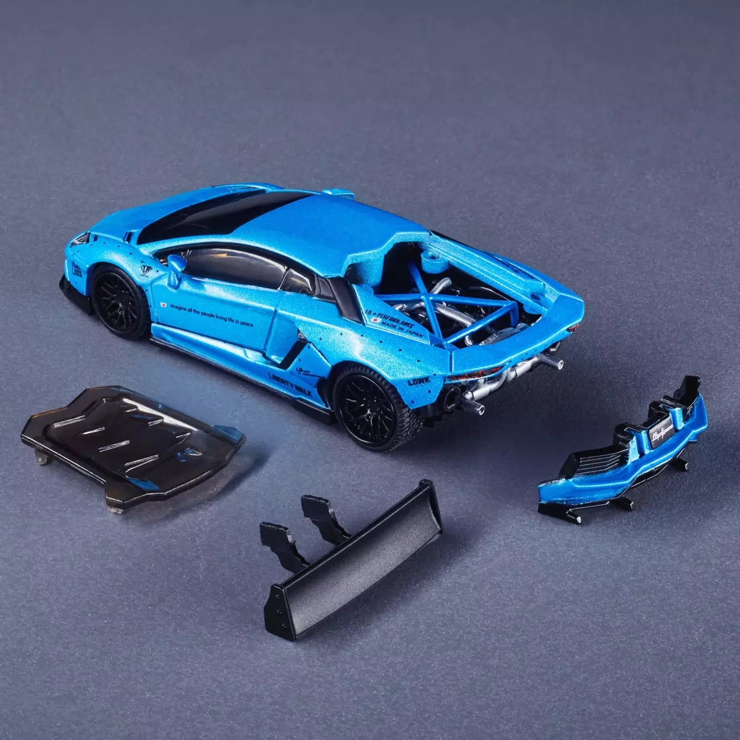 Hot Wheels '23 RLC Elite 64 LBWK Lamborghini Aventador LP 700-4 Removable Panels