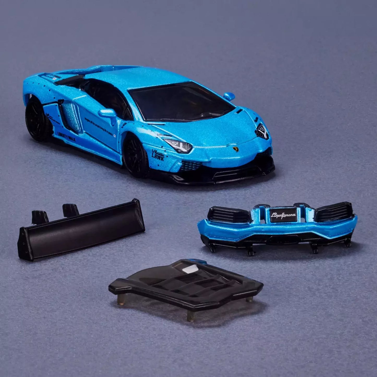 Hot Wheels '23 RLC Elite 64 LBWK Lamborghini Aventador LP 700-4 Removable Panels