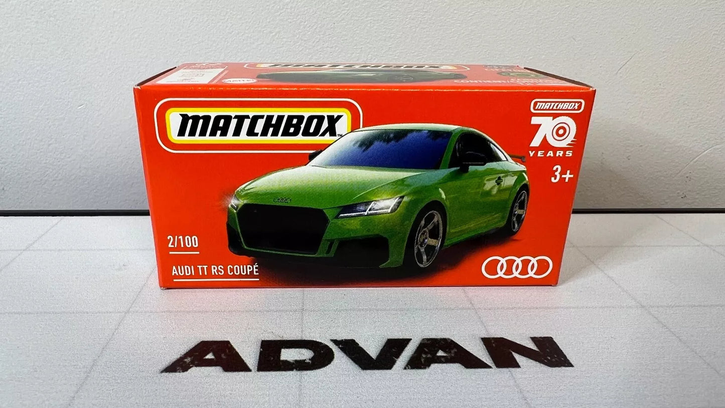 2023 Matchbox Power Grab #2/100 AUDI TT RS Coupe Die-Cast Model Car NEW!