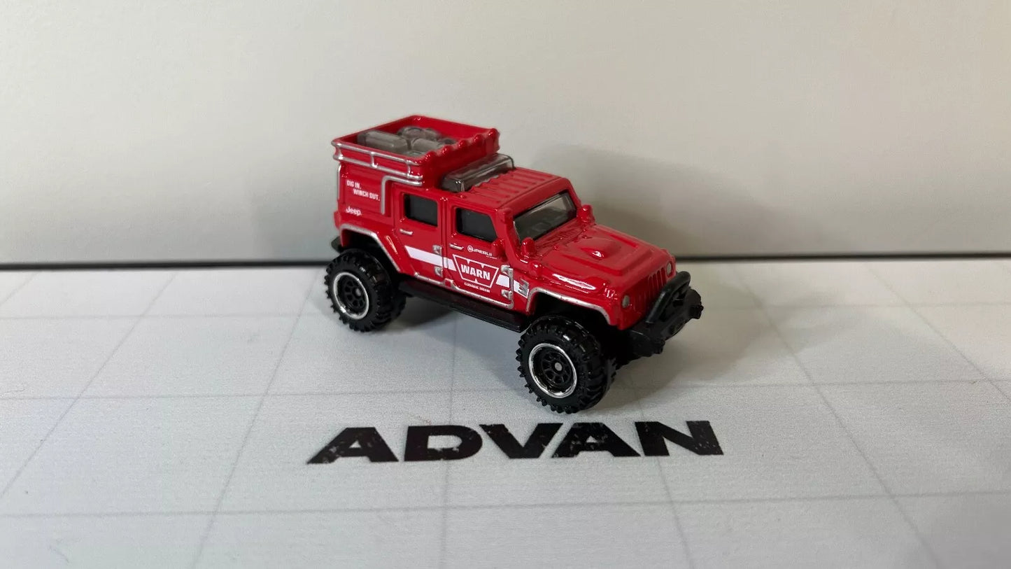 2023 MATCHBOX Power Grab #42/100 JEEP WRANGLER SUPERLIFT WARN 70 Years SPECIAL