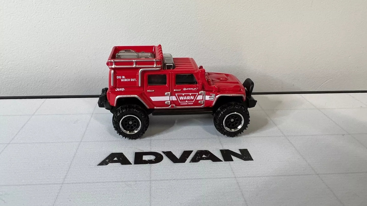2023 MATCHBOX Power Grab #42/100 JEEP WRANGLER SUPERLIFT WARN 70 Years SPECIAL