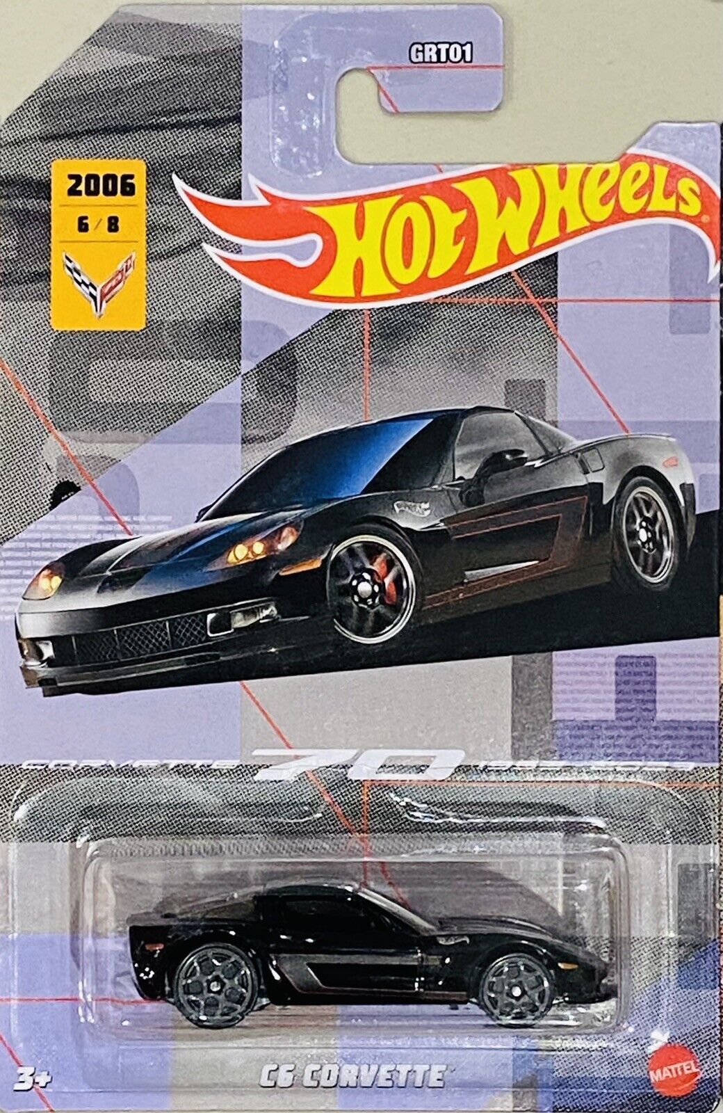 Hot Wheels 2022 Corvette 70TH Anniversary 1953-2023 Full Set of 8 RARE VHTF!