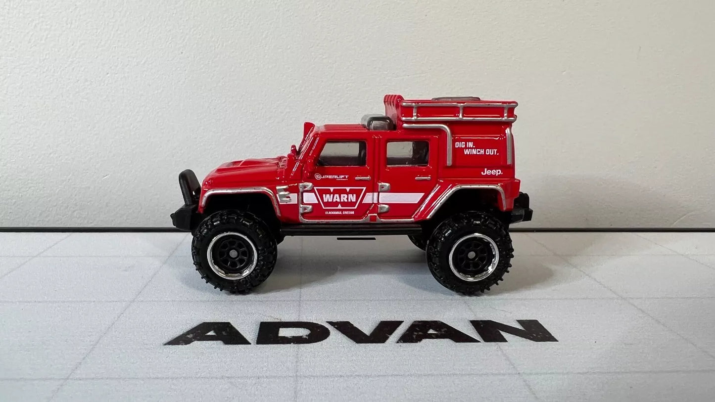2023 MATCHBOX Power Grab #42/100 JEEP WRANGLER SUPERLIFT WARN 70 Years SPECIAL