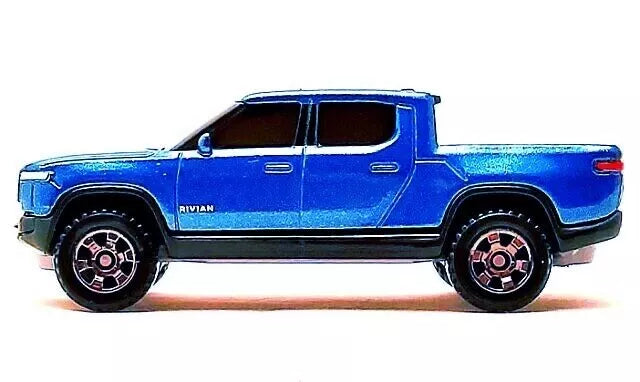 2023 MATCHBOX #38/100 RIVIAN R1T EV Electric Pickup Ute EU Short Card 70 Years